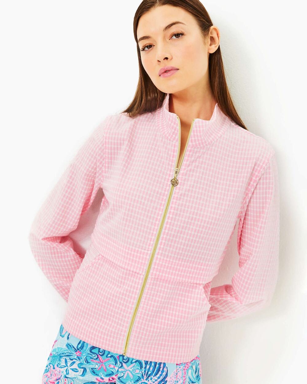 Lilly Pulitzer upf 50+ luxletic cocos jacket XL